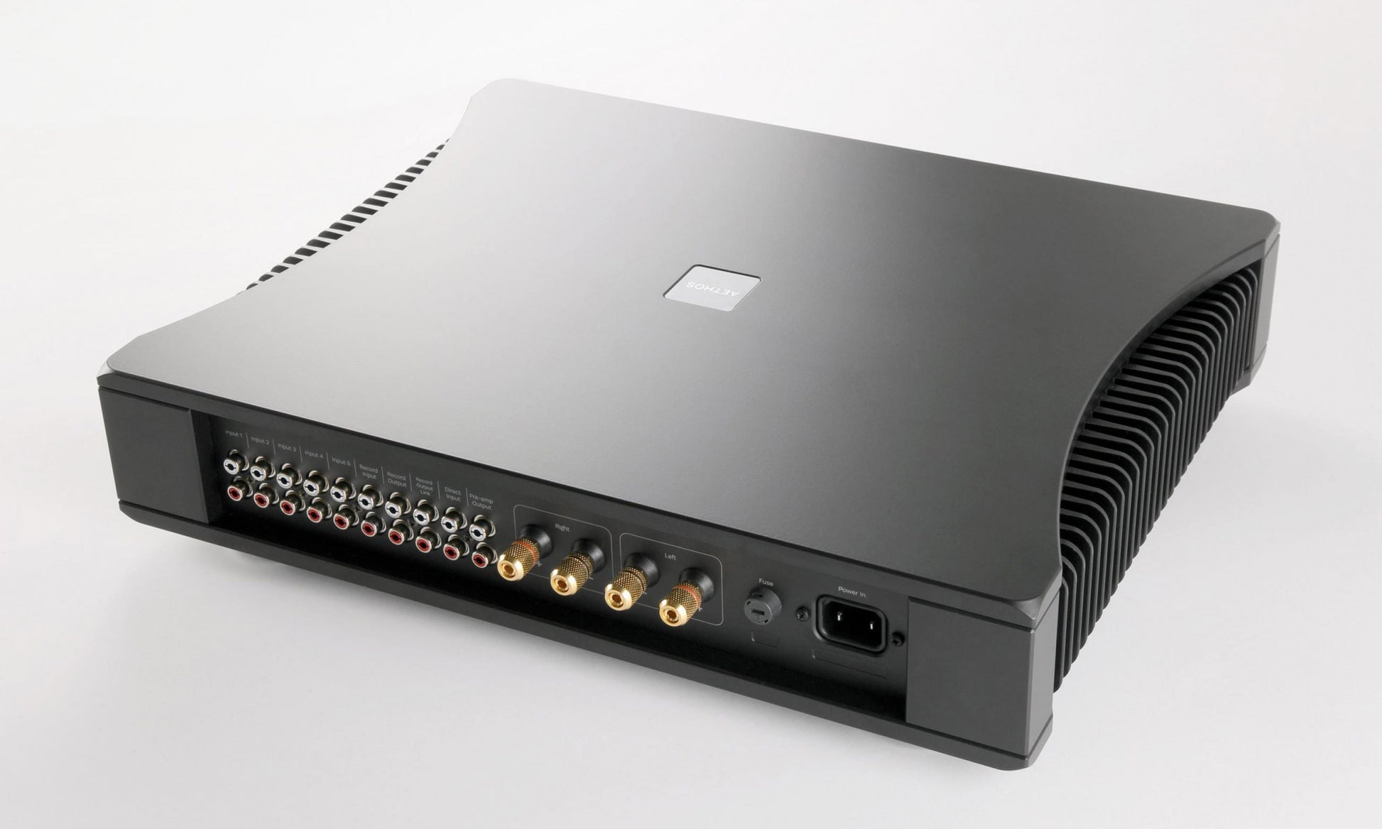 Rega Aethos Stereo Amplifier - Rear panel