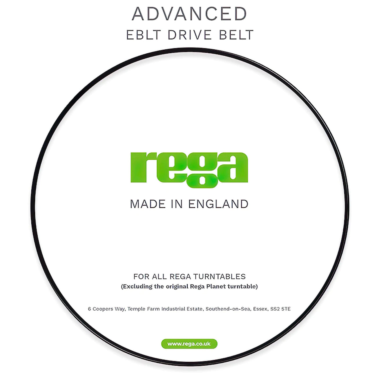 Rega Advanced EBLT Turntable Drive Belt