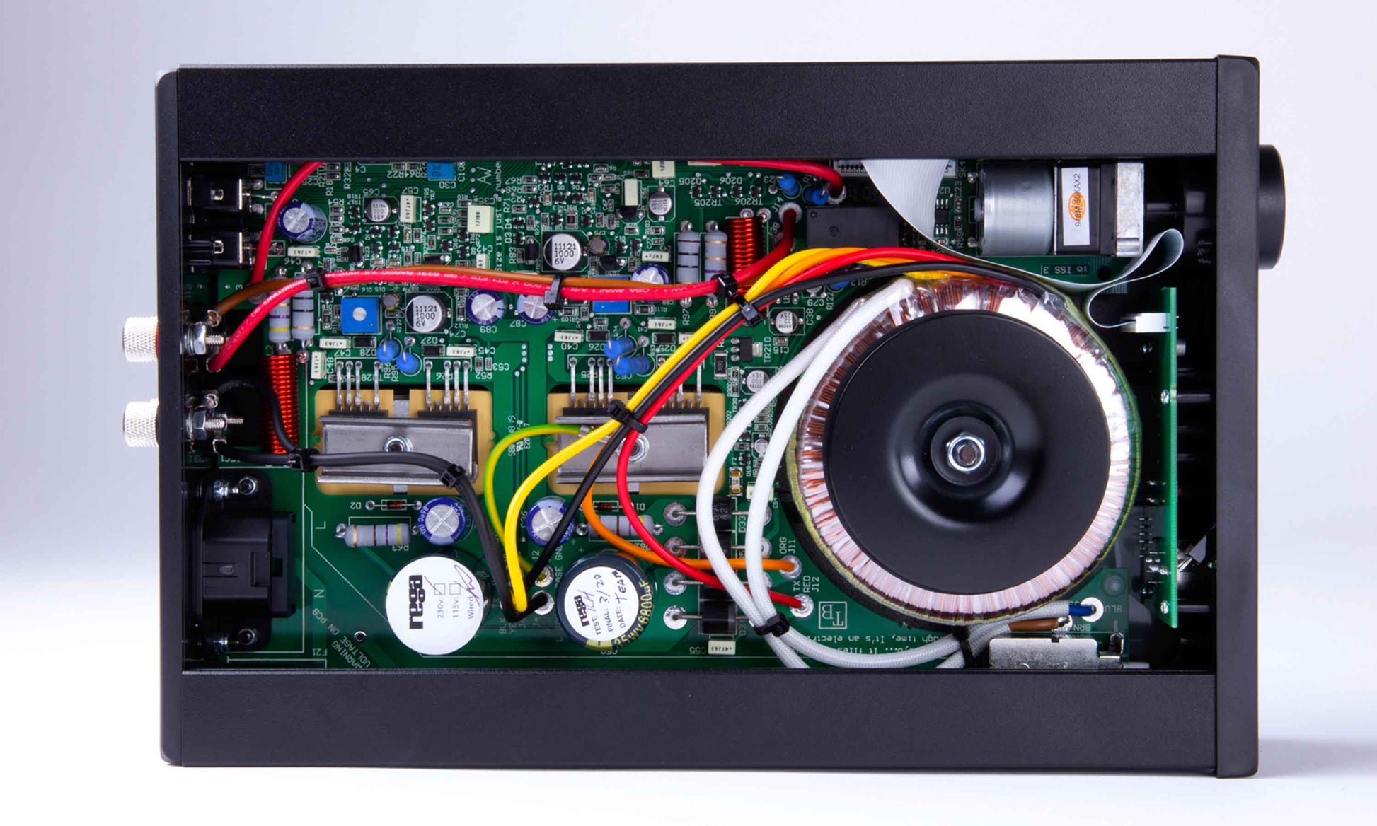 Rega io Stereo Amplifier - Internal view