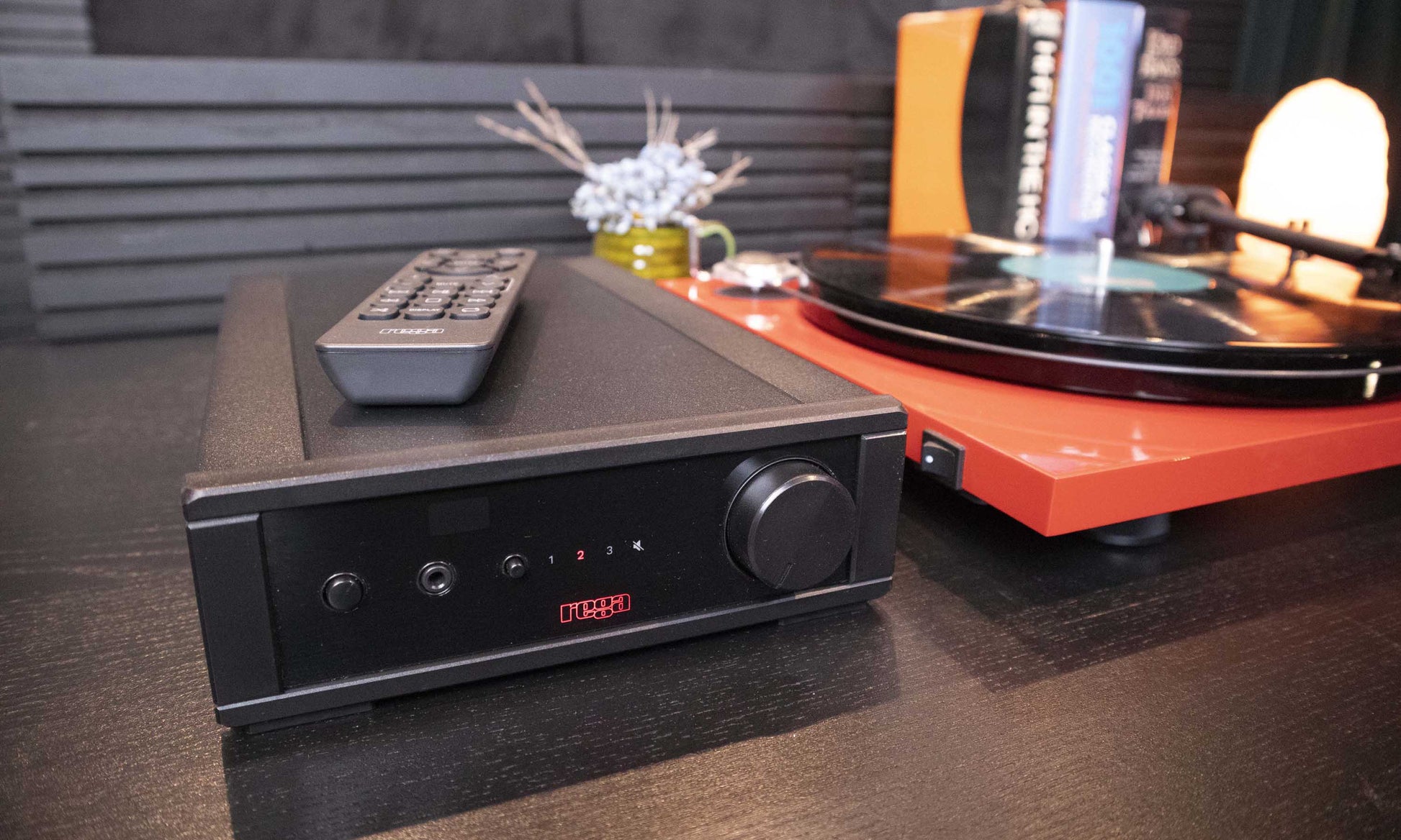 Rega io Stereo Amplifier - Includes remote control