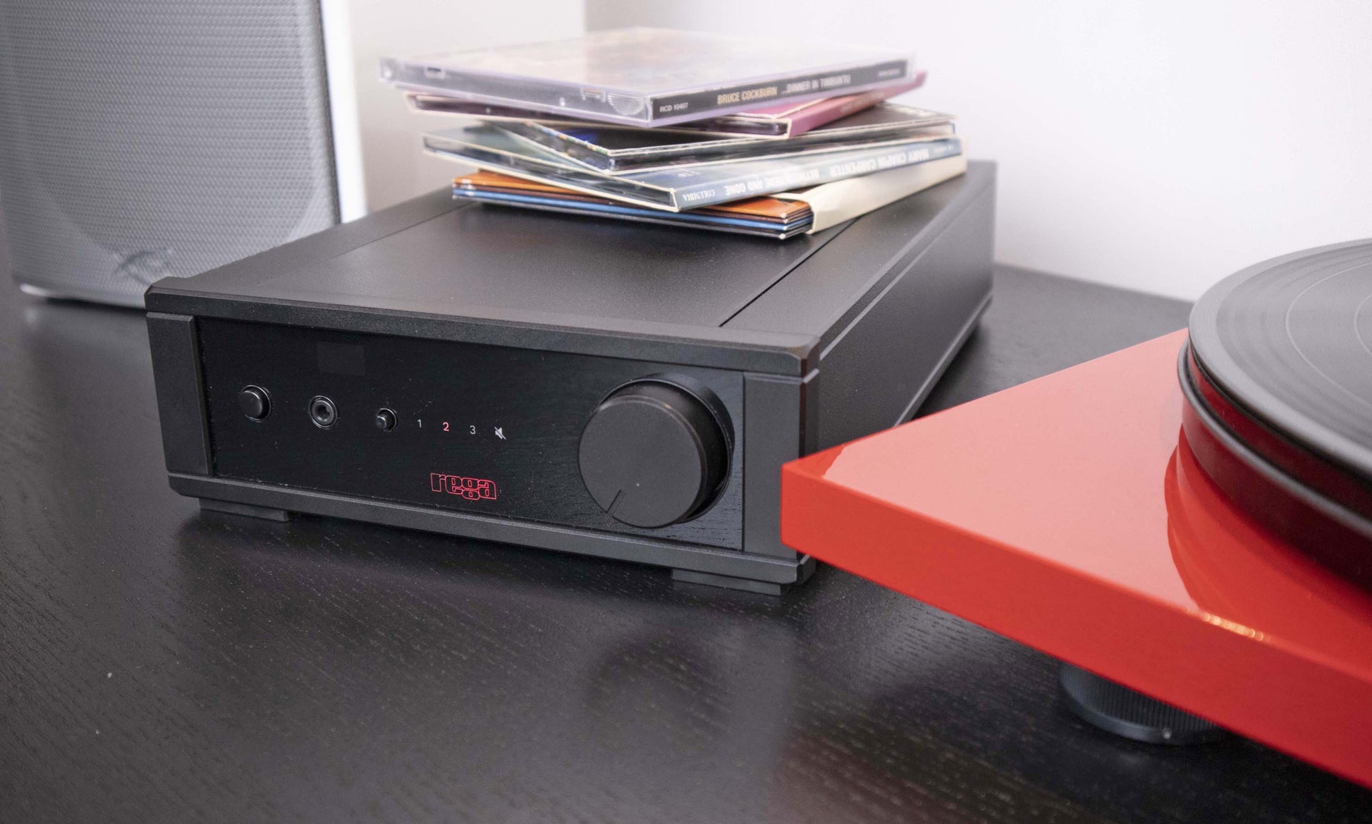 Rega io Stereo Amplifier - Compact footprint, but punchy 30 Watts per channel output