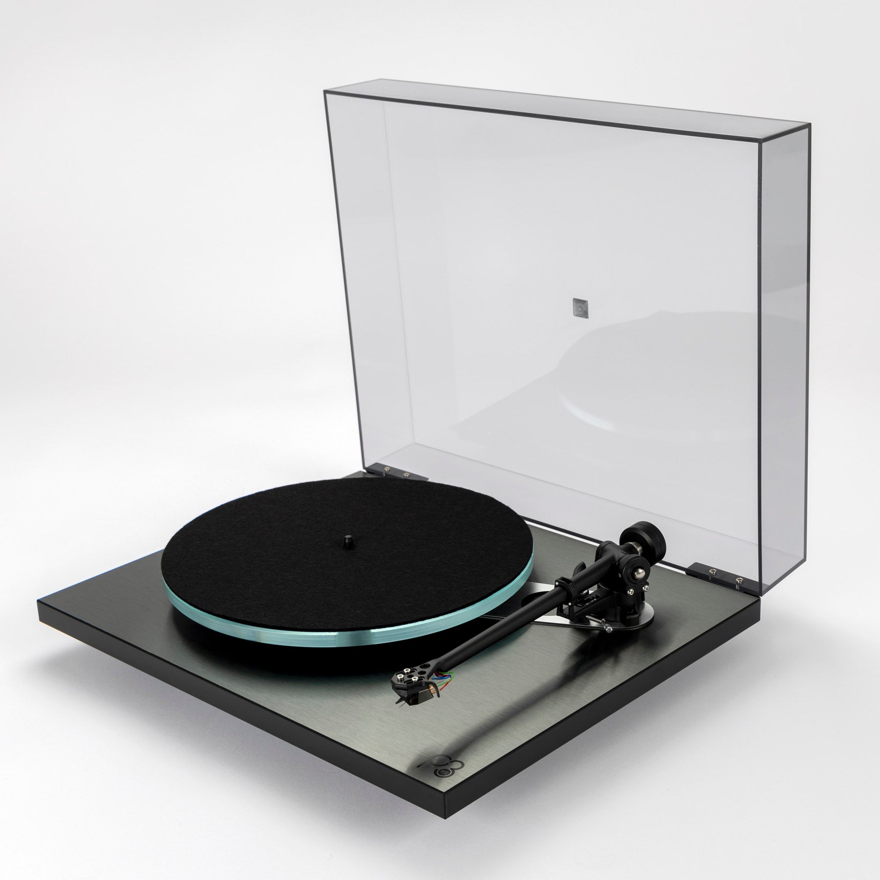 Rega Planar 3 RS Edition Turntable - With Lid Open