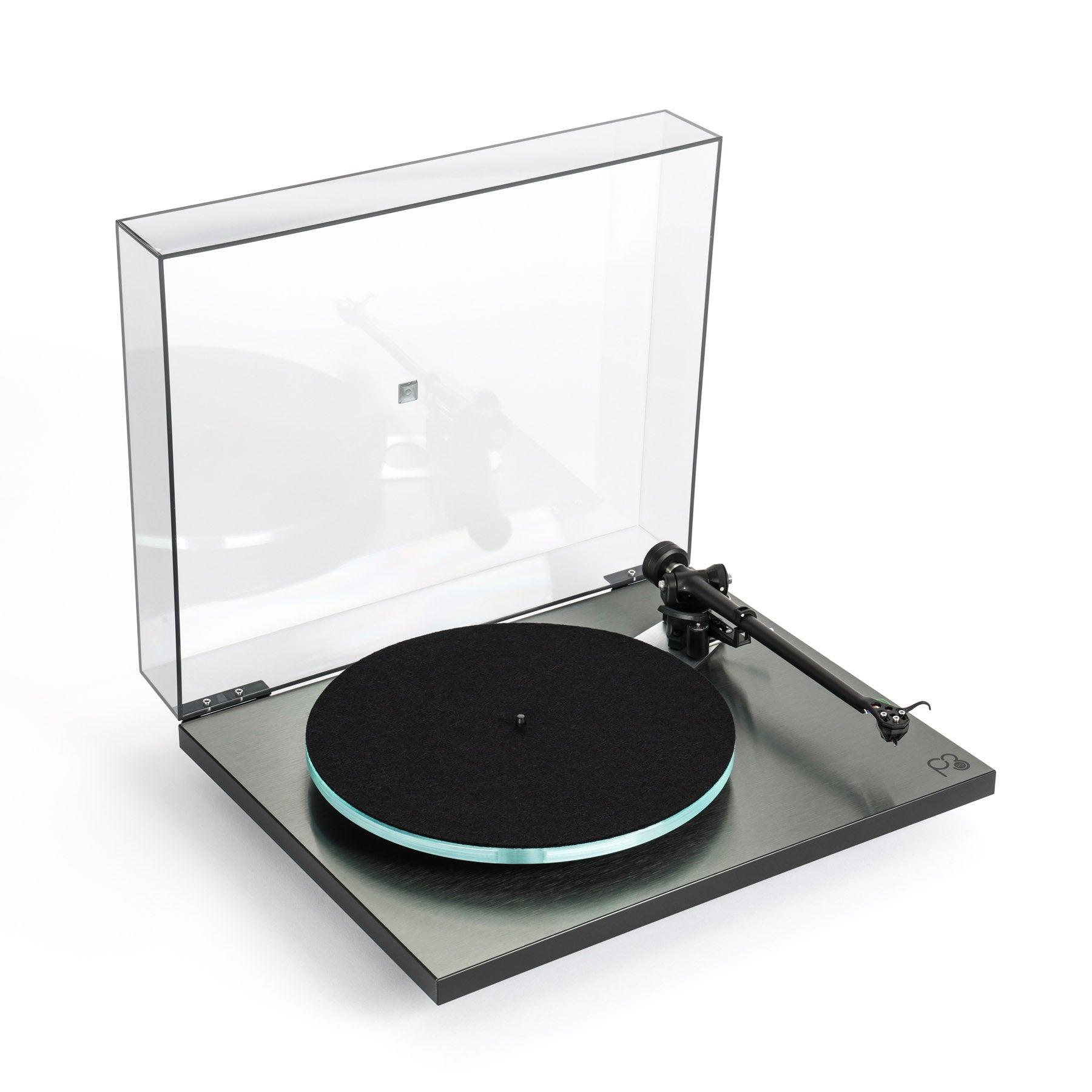 Rega Planar 3 RS Edition Turntable - With Lid Open