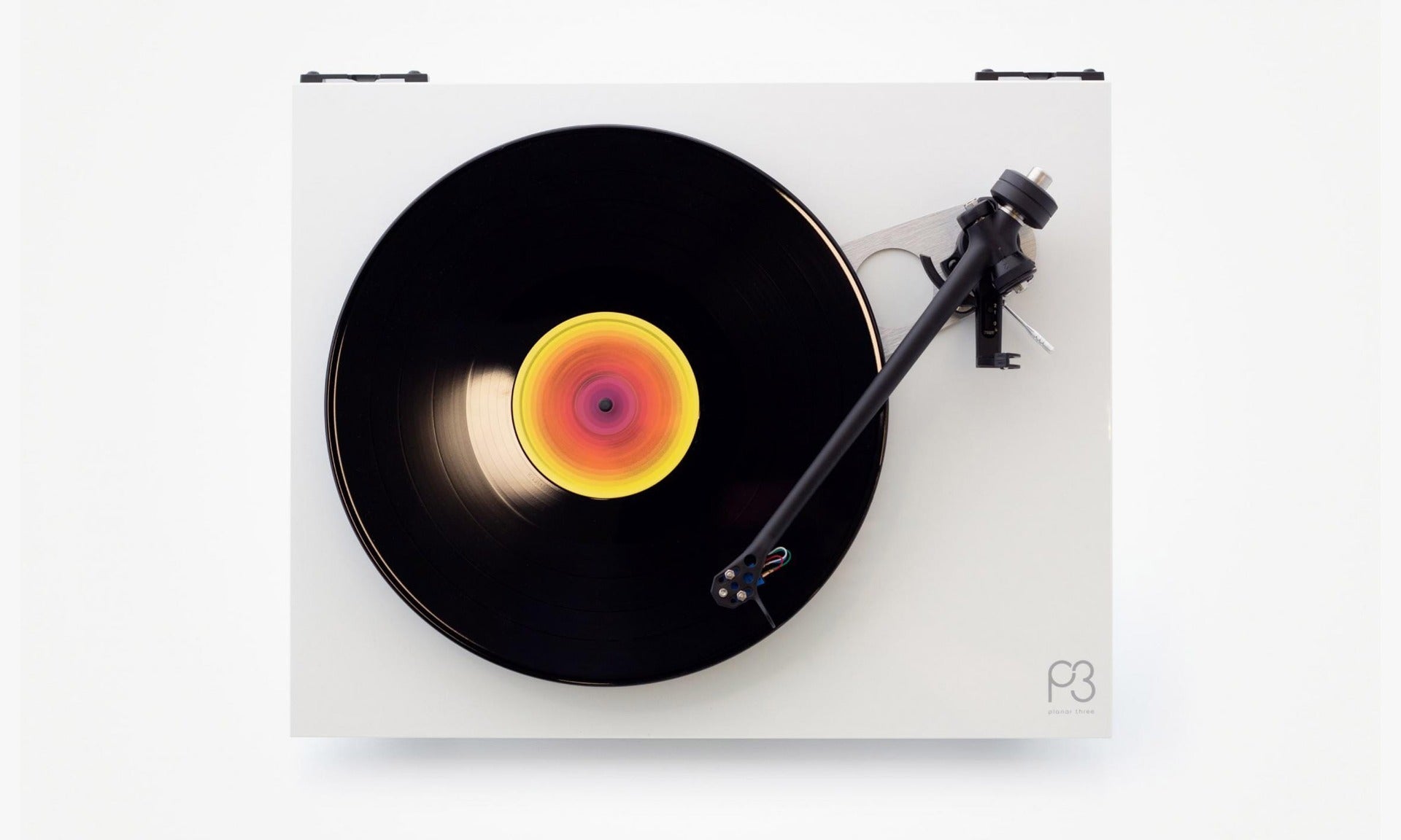 Rega Planar 3 Turntable Gloss White with Rega Exact MM Cartridge
