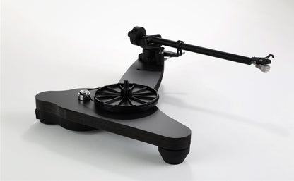 Side view of Rega Replay Turntable