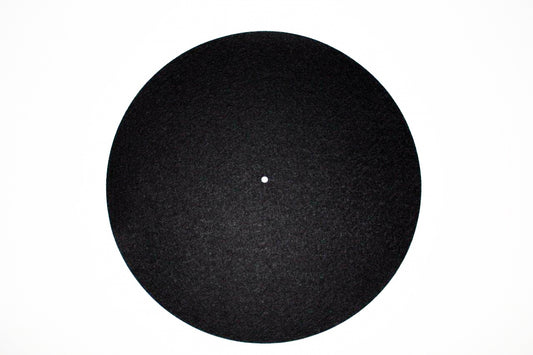 Rega Standard Felt Mat - Front view.