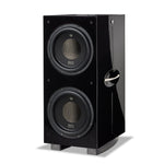 Angle view of REL 212 Black Label Subwoofer
