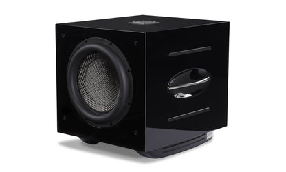 REL Carbon Special Subwoofer - Front angle shown with grille off