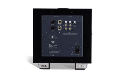 REL Carbon Special Subwoofer - Rear panel