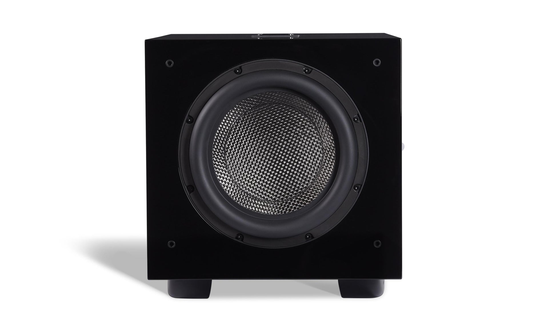 REL Carbon Special Subwoofer - Front view shown with grille off
