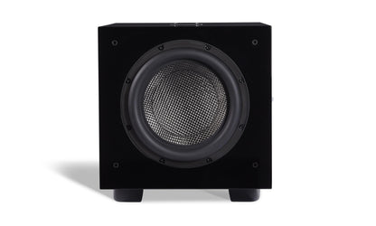 REL Carbon Special Subwoofer - Front view shown with grille off