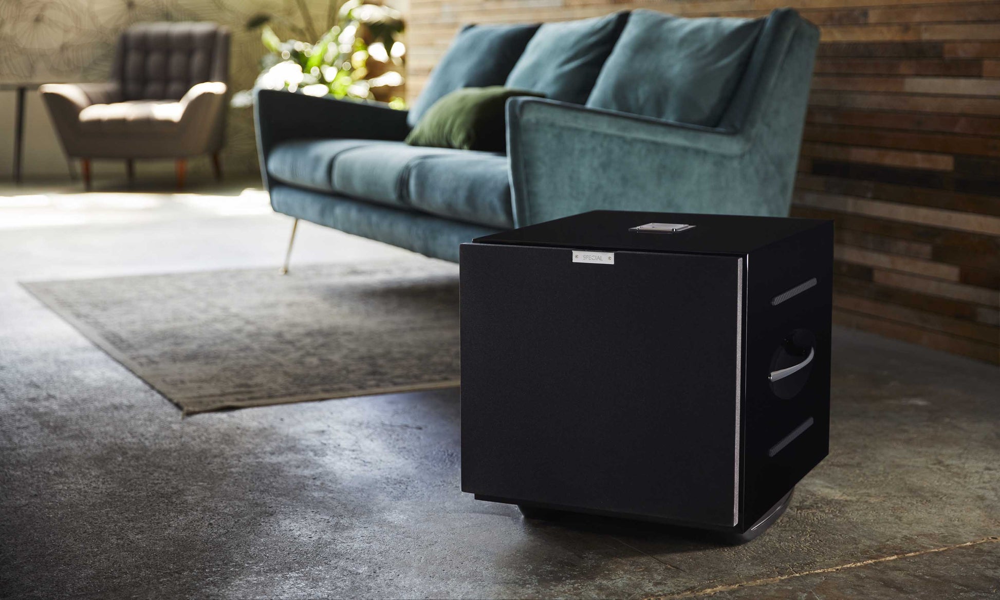 REL Carbon Special Subwoofer - Lifestyle view