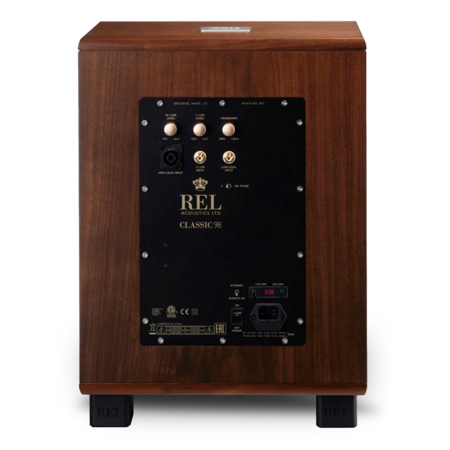 REL Classic 98 Subwoofer - Low Level RCA & LFE RCA