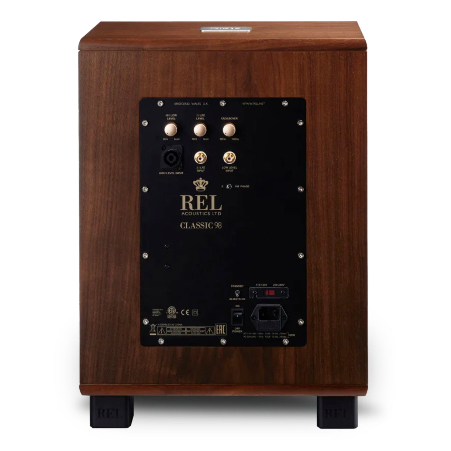 REL Classic 98 Subwoofer - Low Level RCA & LFE RCA
