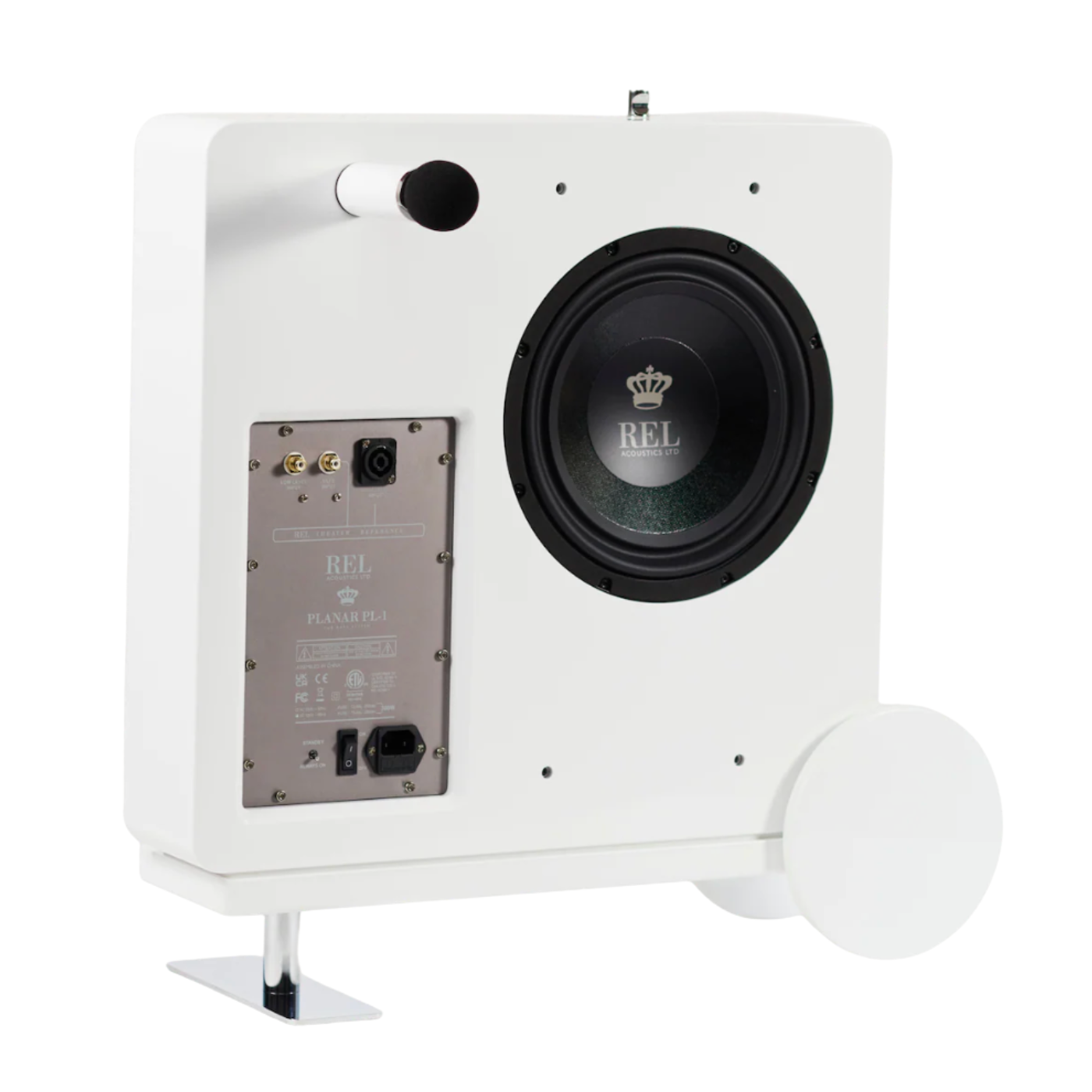 White REL Planar PL-1 Powered Subwoofer