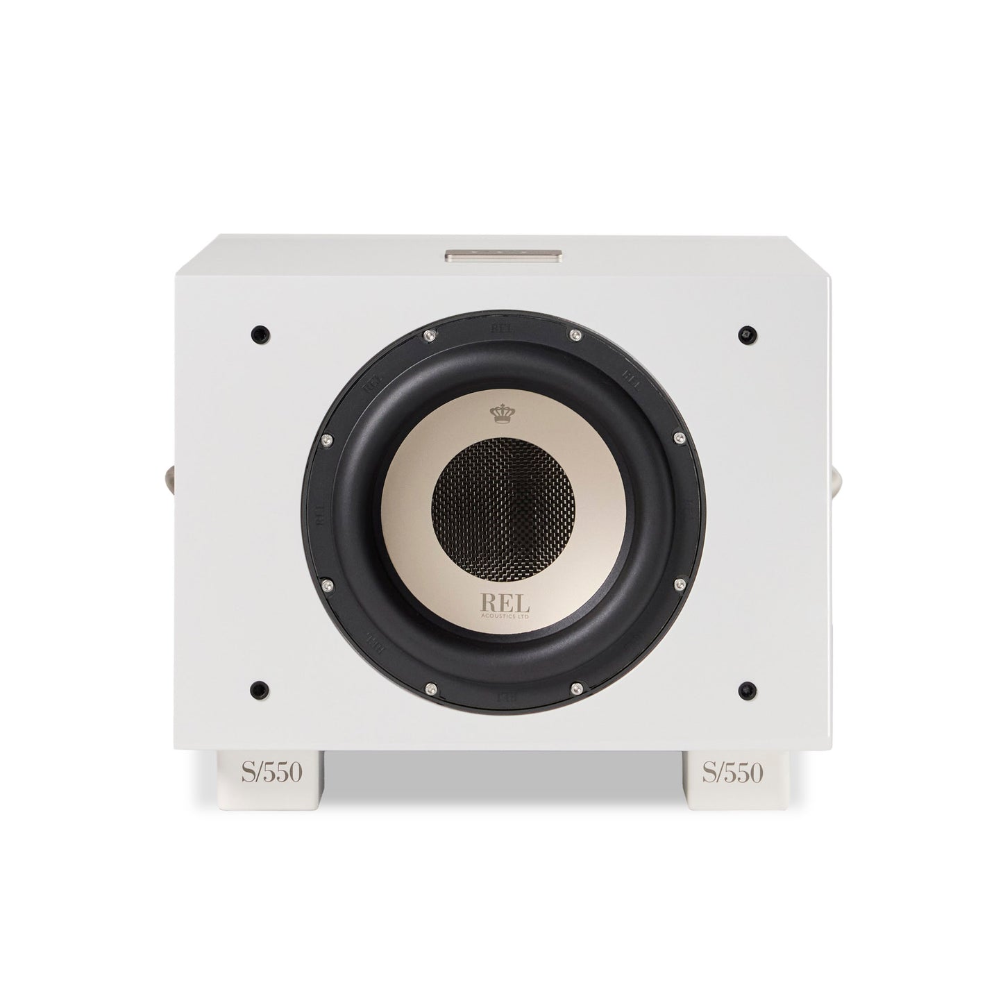 Front of REL S/550 Subwoofer