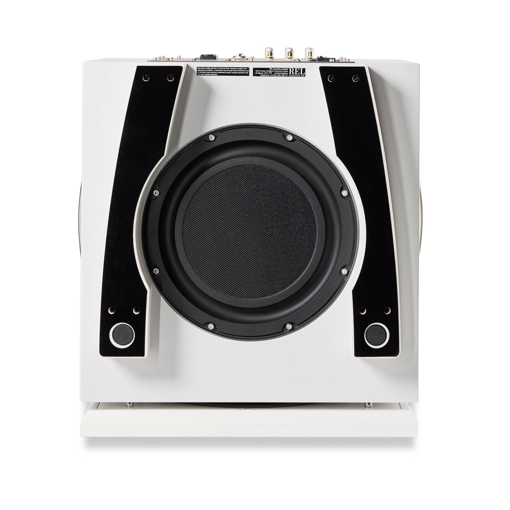 Bottom of REL S/850 Subwoofer