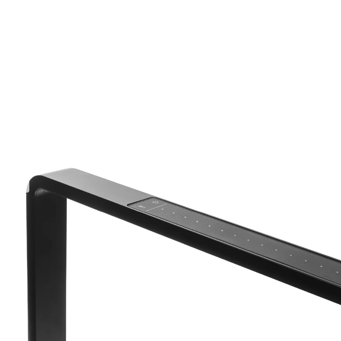 Close up of Reliable UberLight Frame 7200TL Black on white background
