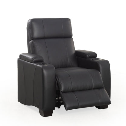 RowOne Kingsley C101K Single Cinema Chair - with footrest up