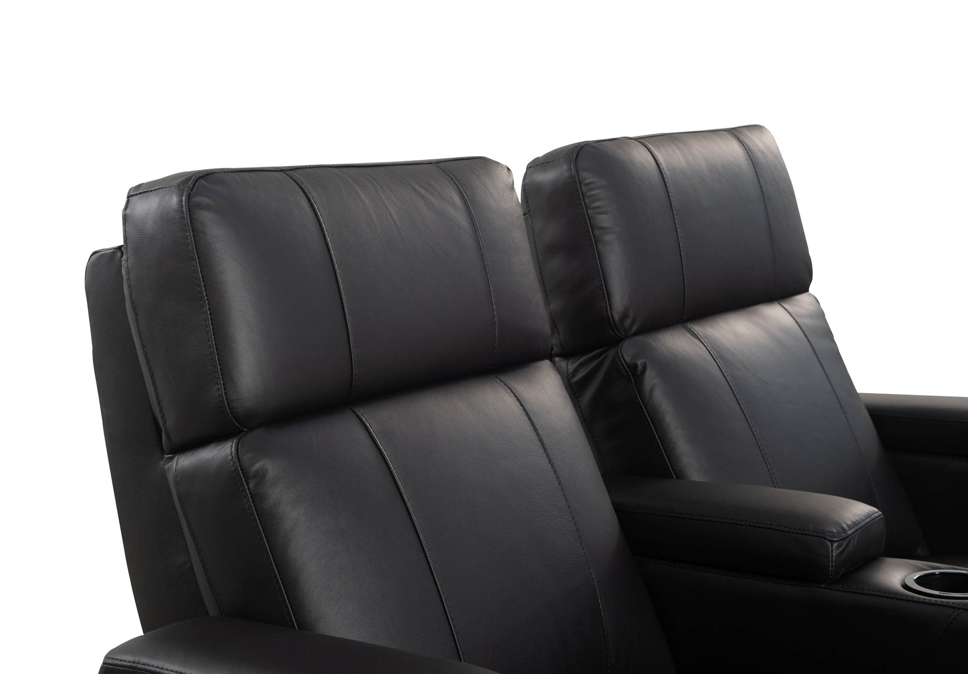 RowOne Kingsley C202K 2 Seater Cinema Chairs - Close up