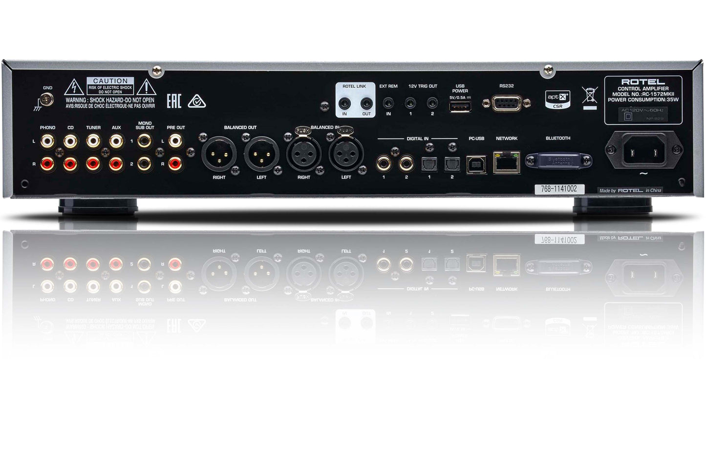 Rotel RC-1572 MKII Stereo Preamplifier