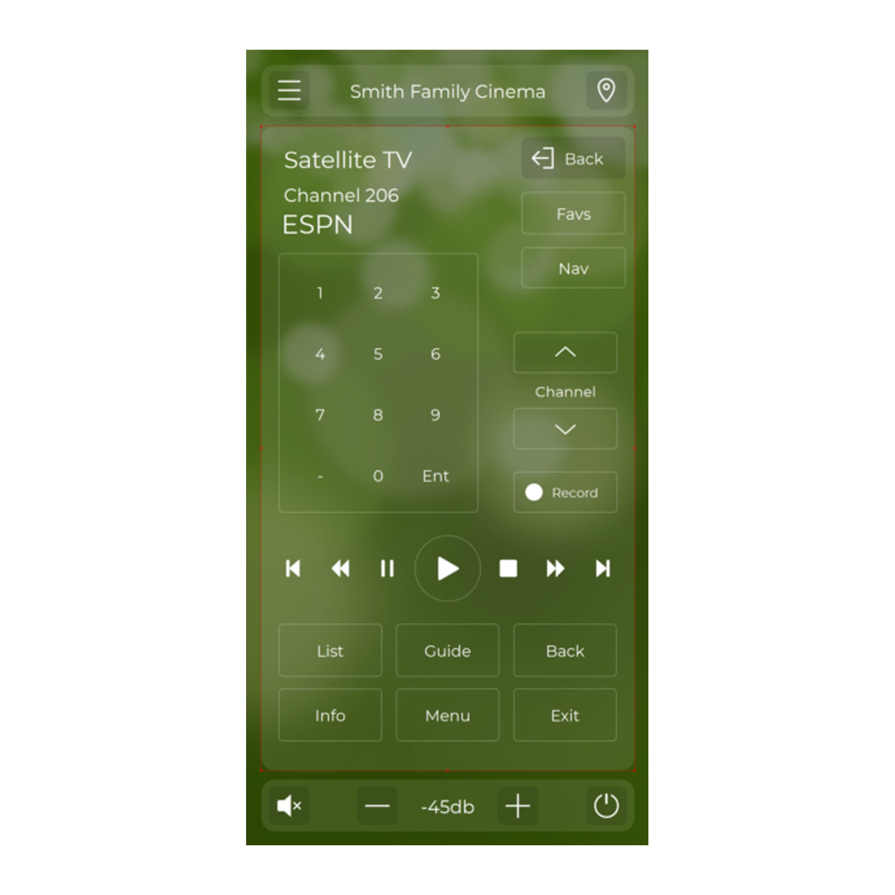 Control App to one of your smart devices, like Apple/Android Smart Phones, Tablets and Windows PCs