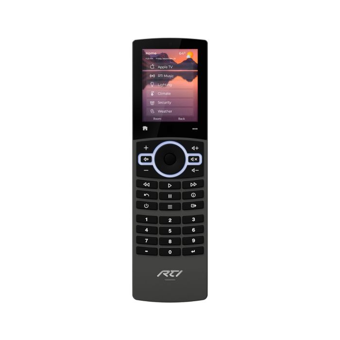 Front view of RTI ISR-2 Remote Control