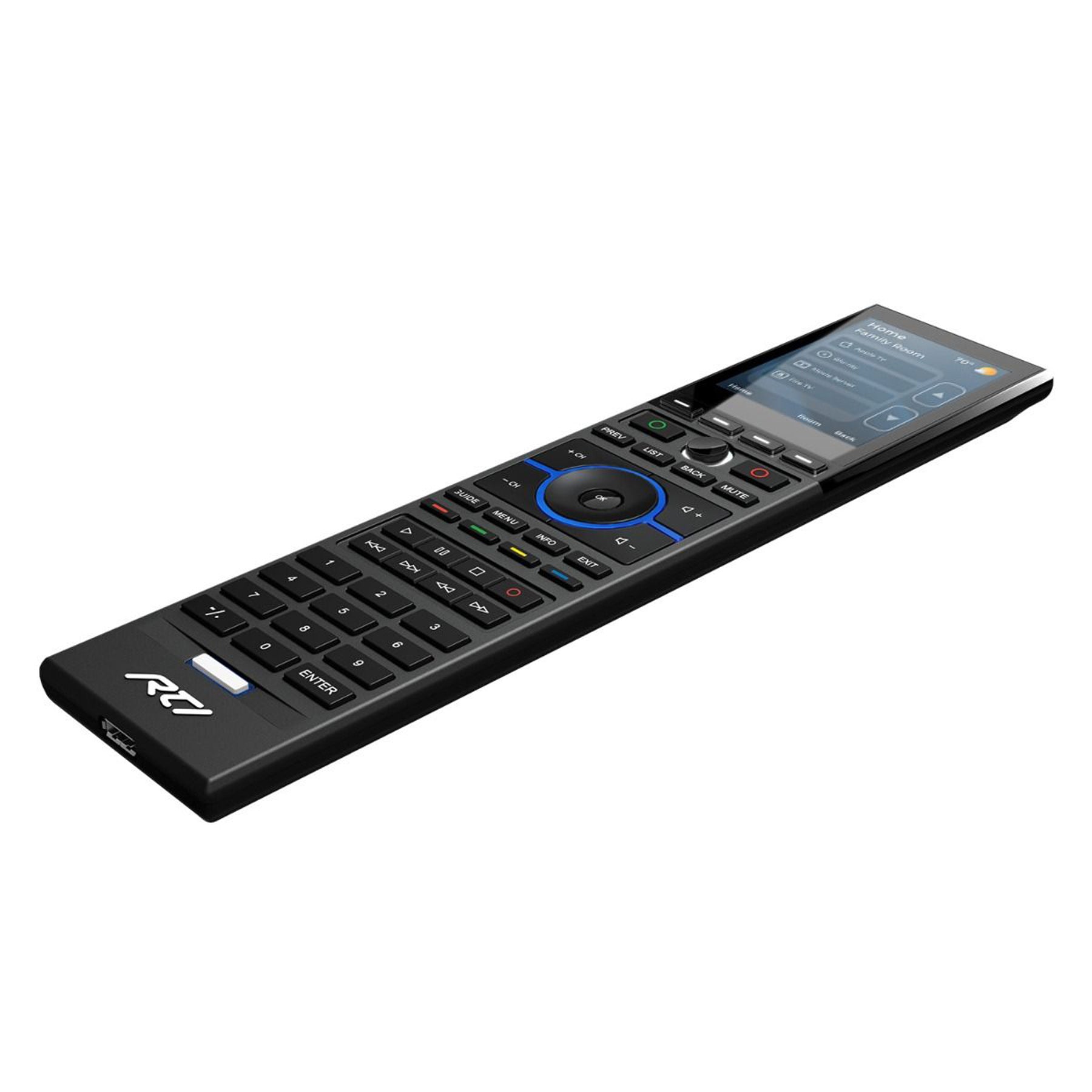 RTI T2x Remote Control with High Resolution 2.8" LCD Touchscreen