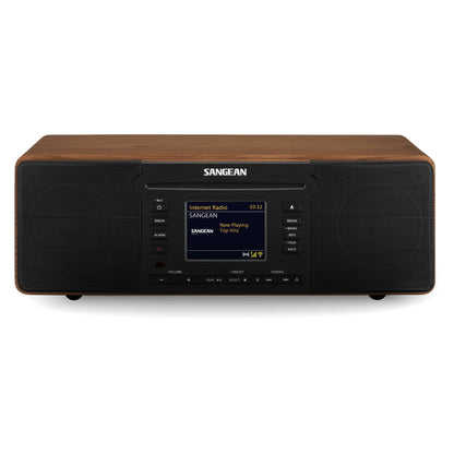 Front view of Sangean DDR-66BT TW Music System