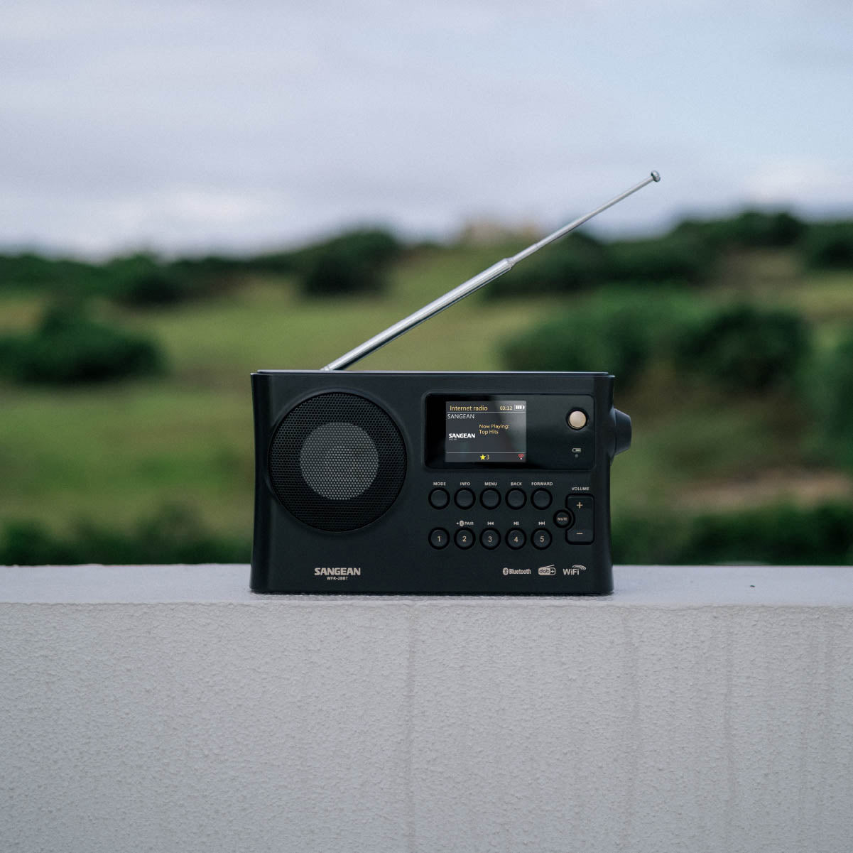 Sangean WFR-28BT Portable FM/DAB+ Radio | Bluetooth & Internet