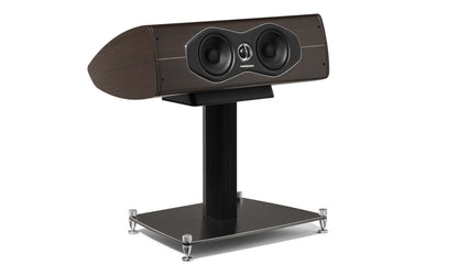 Sonus faber Olympica Nova Centre Stand - Shown with Olympica Nova Centre I Wenge (available separately).