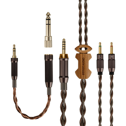 Sivga Egret Planar Magnetic Headphones - supplied Cables