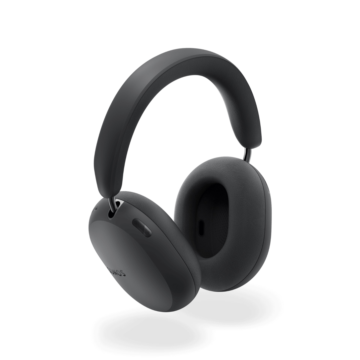 Pair of black Sonos Ace Ultra Headphones on a white background