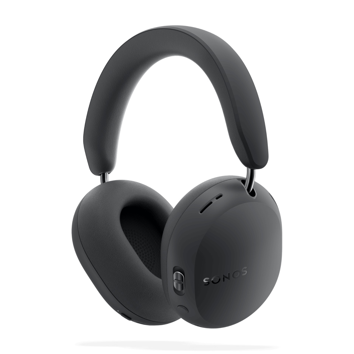 Black Sonos Ace Ultra Headphones on a white background