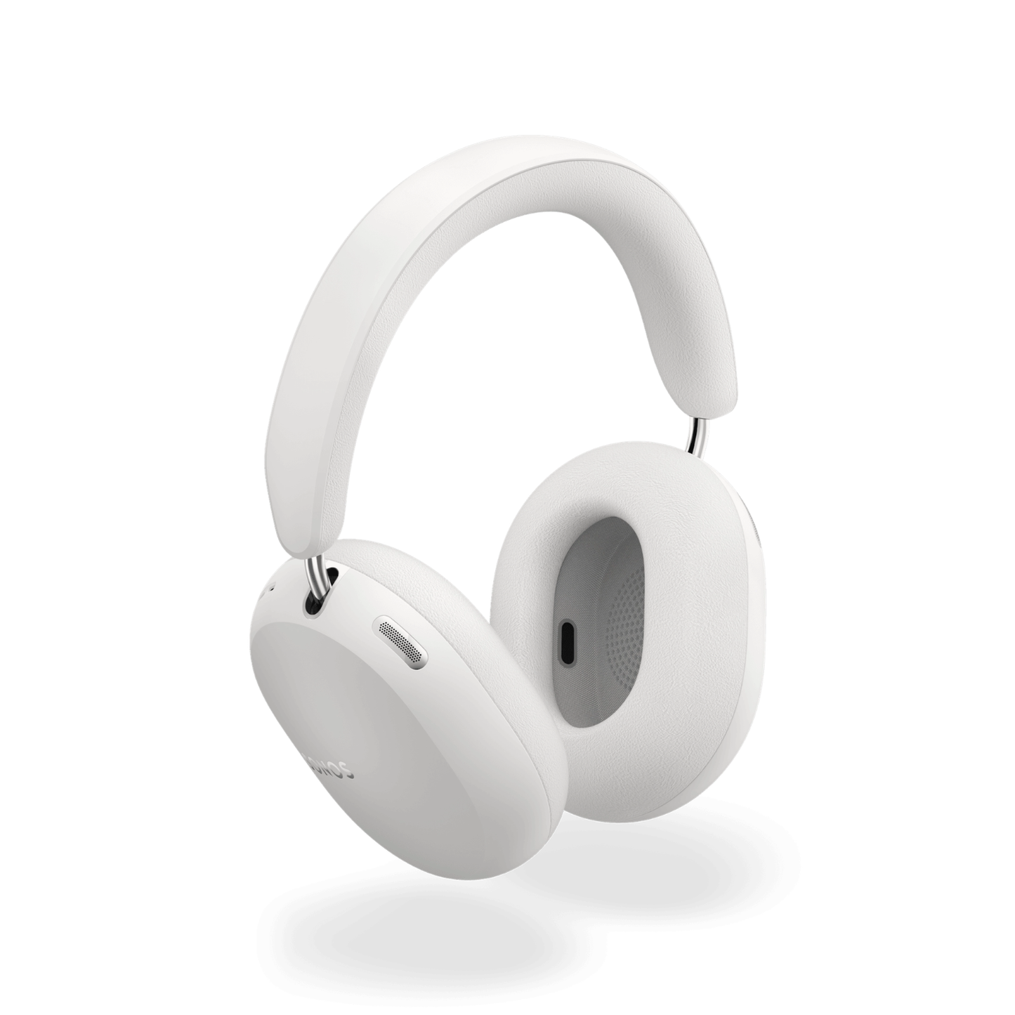 White pair of Sonos Ace Ultra Headphones on a white background