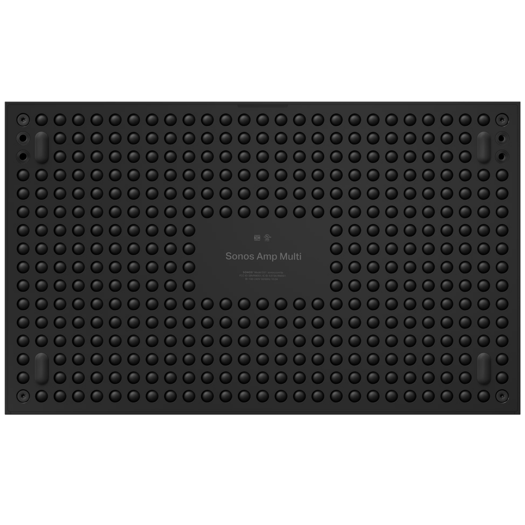 Base of Sonos Amp Multi on white background