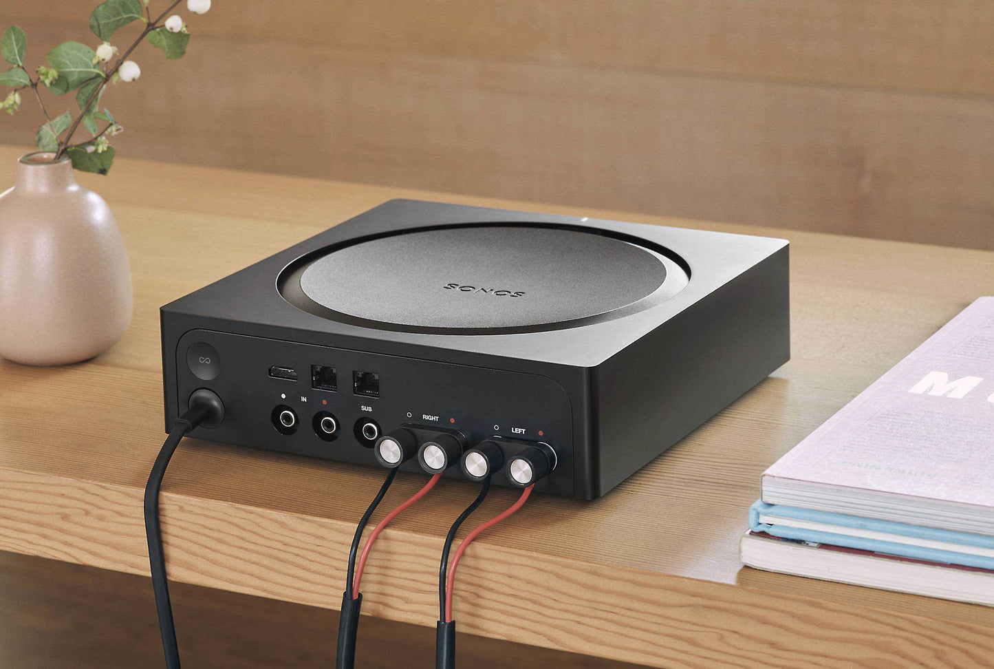 Sonos AMP Network Music Player - Rear View