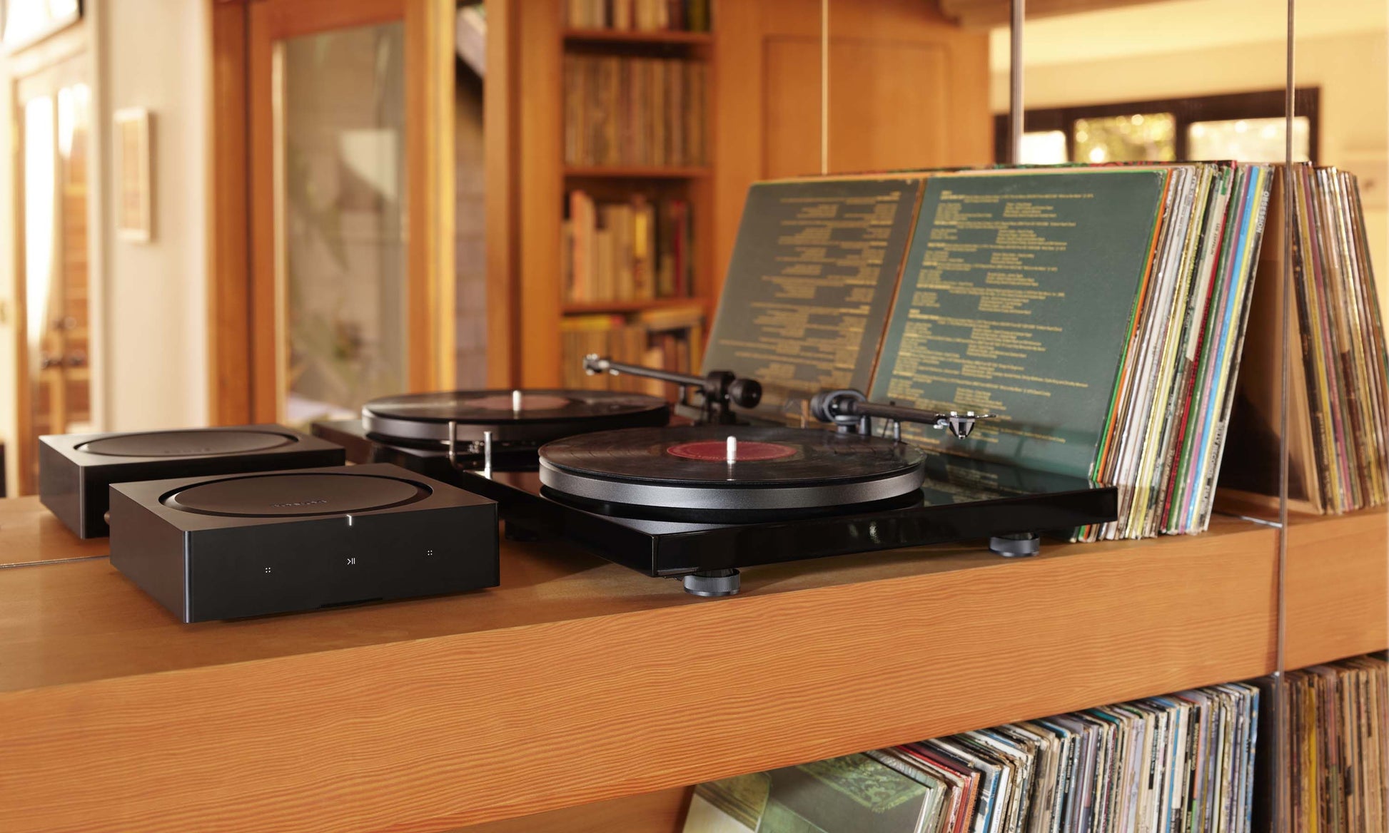 Sonos AMP Network Music Player - Show with Turntable (sold separately)