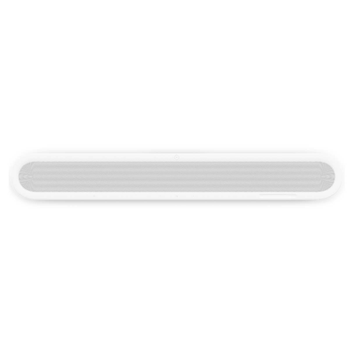 Top view of white Sonos Beam Ultra Soundbar