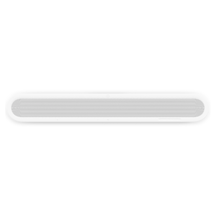 Top view of white Sonos Beam Ultra Soundbar