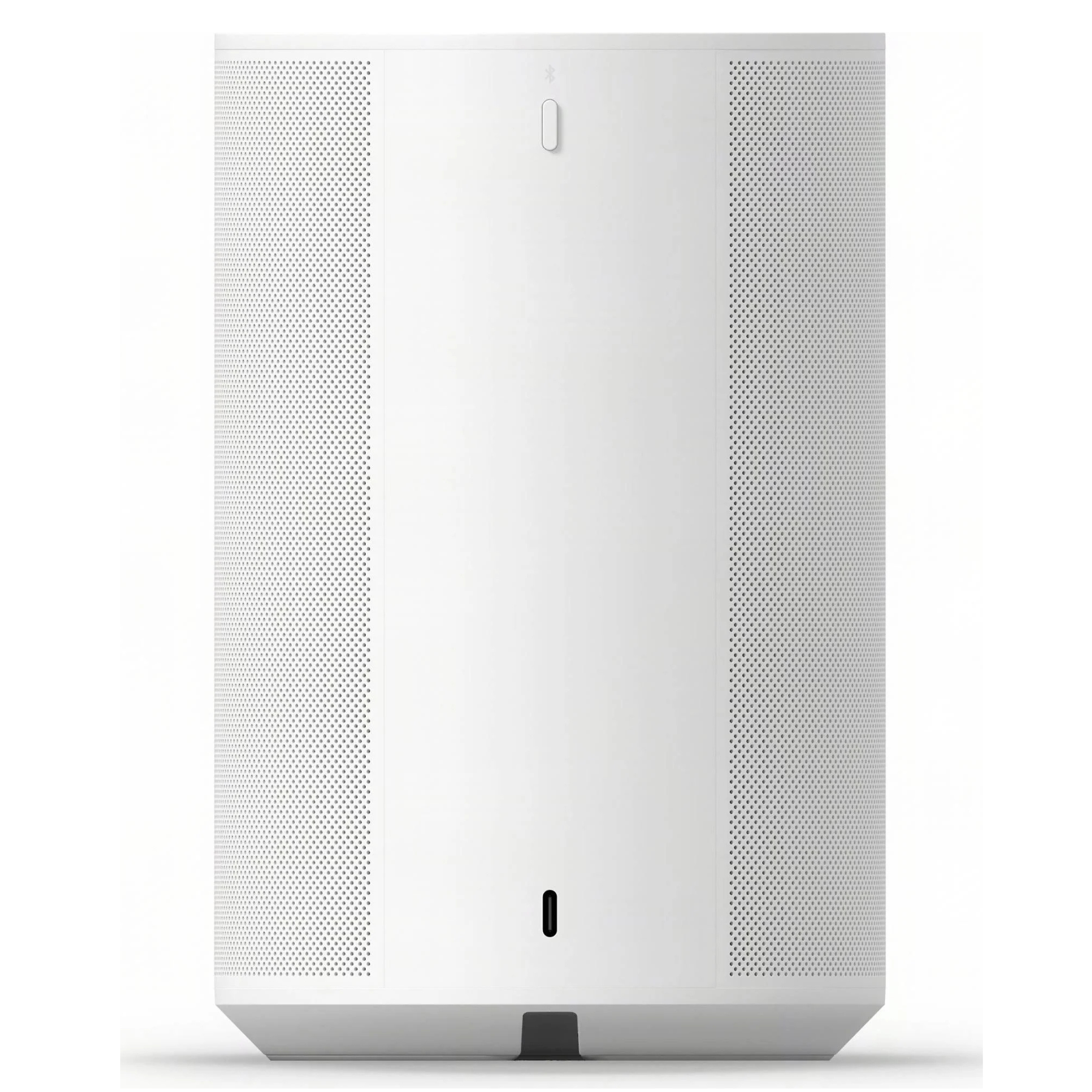 Back view of white Sonos Era 100 SL Speaker on white background