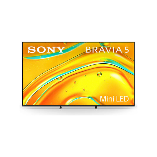 Sony 55” Bravia 5 4K Ultra HD Mini LED Smart TV - Front View