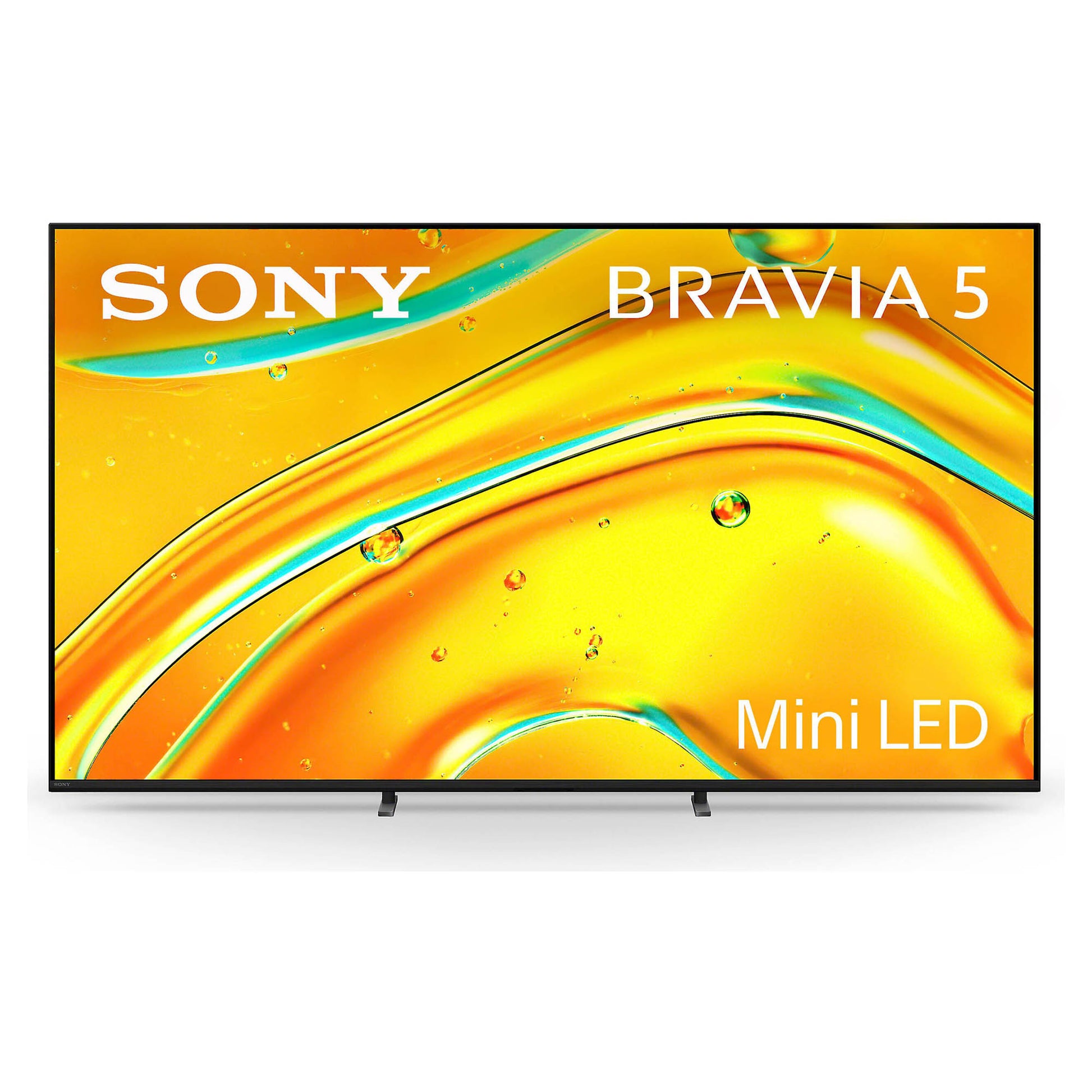 Sony 98” Bravia 5 4K Ultra HD Mini LED Smart TV on white background
