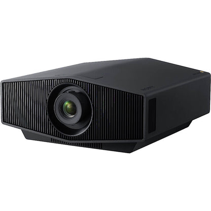 Black projector on a white background