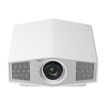 White projector on a white background