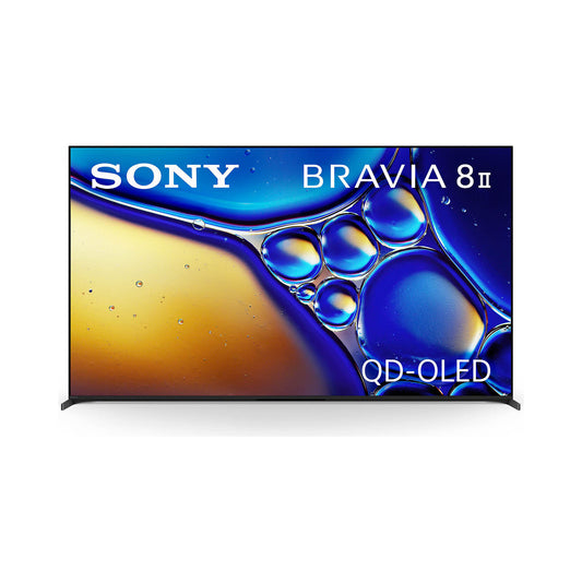 Sony 65” Bravia 8 II 4K Ultra HD QD-OLED Smart TV on white background