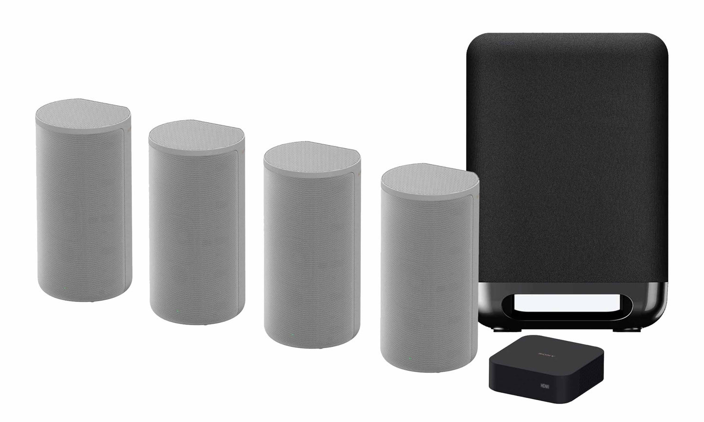 Discrete Wireless Home Theatre System