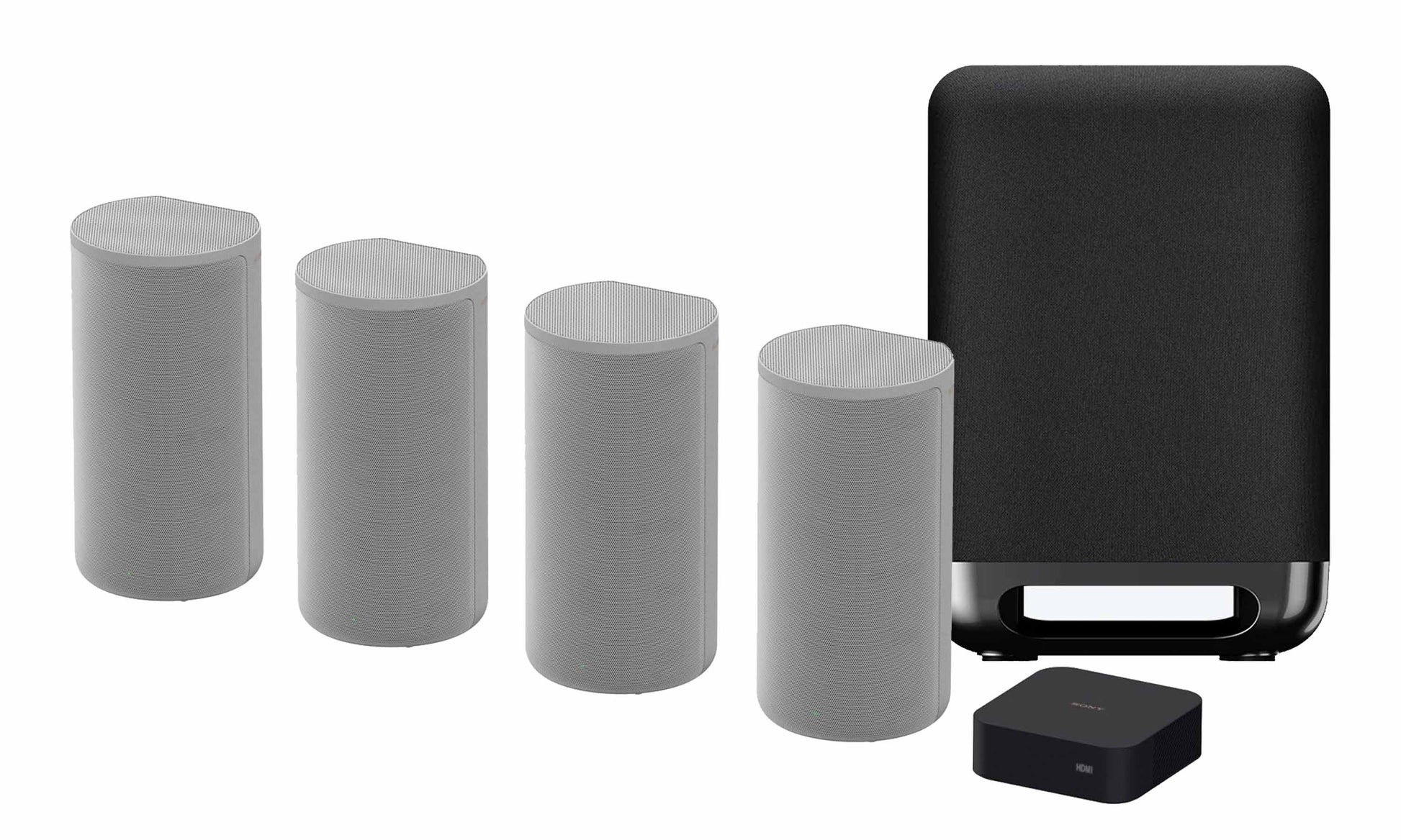 Discrete Wireless Home Theatre System