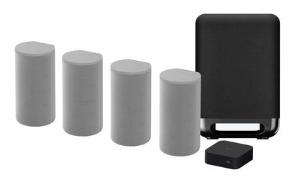 Discrete Wireless Home Theatre System