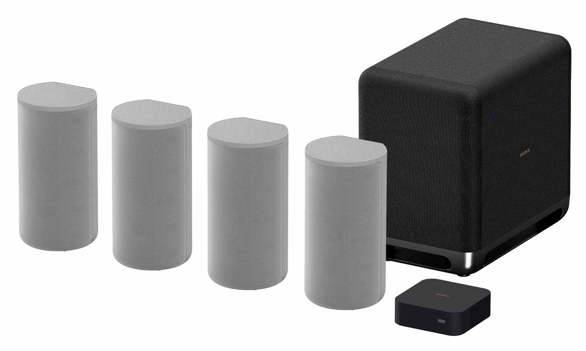 Creates A Believable Surround Sound Bubble from Just 4 Powered Dolby Atmos Equipped Speakers